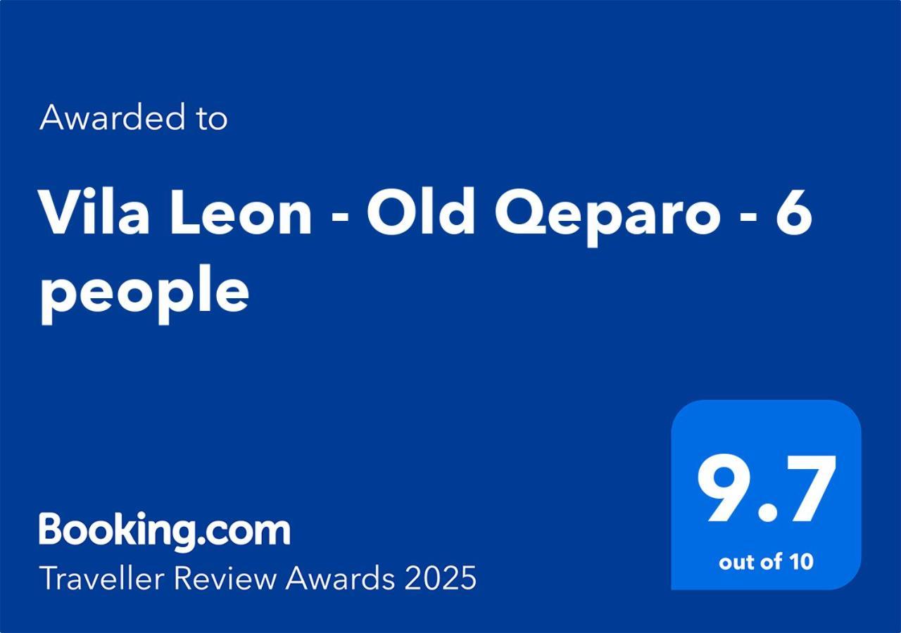 Vila Leon - Old Qeparo - 6 People 외부 사진